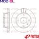 2x Brake Disc 6097.10 For Ford Sierra/hatchback/ii/turnier Orion Escort/iv/iii