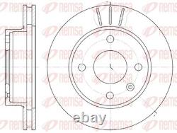 2x BRAKE DISC 6097.10 FOR FORD SIERRA/Hatchback/II/Turnier ORION ESCORT/IV/III