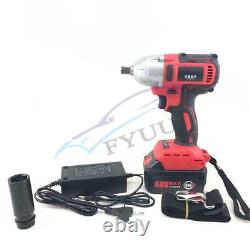 360n. M 68V Cordless Rechargeable Brushless Electric Wrench with Universal Adaptor