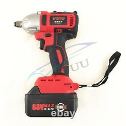 360n. M 68V Cordless Rechargeable Brushless Electric Wrench with Universal Adaptor