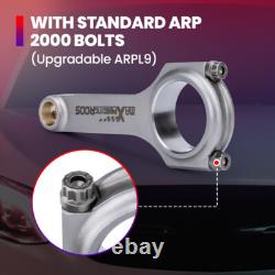 4340 Conneecting Rods for Ford Cortina 1962-1972 Kent Conrods + ARP Bolts Rods