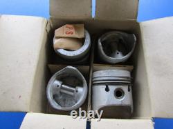 4 Hepolite Pistons For Ford Cortina 1300, Capri 1300, Escort + 0.04 3.1870
