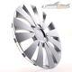 4 Hub Caps 15 Inch Wheel Trims Covers Sky Silber For Citroen Ford Lancia Mini Re