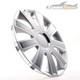 4 Hub Caps 16 Inch Wheel Trims Covers Flash Ii Silber / Grau For Citroen Ford La