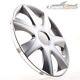 4 Hub Caps 16 Inch Wheel Trims Covers Run I Grau / Silber For Citroen Ford Lanci