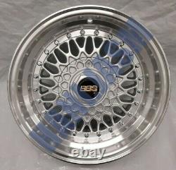 4x New 15 Inch Alloy Wheels Alloys Bbs Rs Rep Ford Escort Cortina Fiesta 4x108