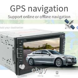 6.2 Double 2Din Car DVD Player Touch Radio Stereo GPS SAT NAV Android 9.0 2+16G