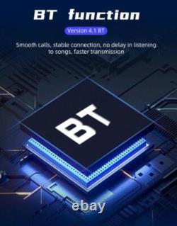 6.2in 1 DIN Car Stereo Radio Bluetooth CarPlay Player FM GPS Wifi USB WithCamera