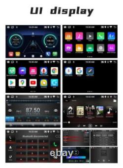6.2in 1 DIN Car Stereo Radio Bluetooth CarPlay Player FM GPS Wifi USB WithCamera
