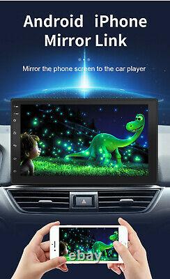 7 Inch Android 10.1 Head Unit Car Stereo Wifi GPS Sat Nav Radio 2Din Touchscreen