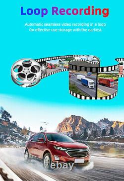 7in 4G Car DVR Dash Cam Camera Video Recorder GPS Navigation Camera ADAS WiFi