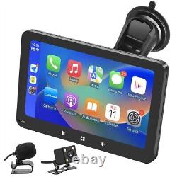 7in Bluetooth Car Stereo Multimedia Player AUX FM Touch Screen CarPlay Android