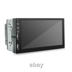 7in Double Din Car Stereo Radio FM MP5 Player Touch Screen Mirror Link Bluetooth