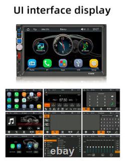 7in Double Din Radio Car Stereo MP5 Player CarPlay Android Auto Bluetooth USB