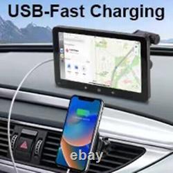 7in Radio Car Stereo Touch Screen MP5 Player For CarPlay Mirror Link WithFree Cam