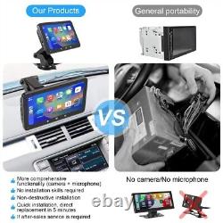 7in Radio Car Stereo Touch Screen MP5 Player For CarPlay Mirror Link WithFree Cam