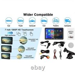 7in Radio Car Stereo Touch Screen MP5 Player For CarPlay Mirror Link WithFree Cam