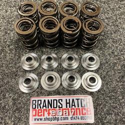 8 X FOR Ford Escort Sierra Capri Cortina 1.6 Pinto Double Valve Springs & Caps