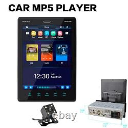 9.5in Vertical Screen Car Radio Stereo Bluetooth MP5 Player Mirror Link+Camera
