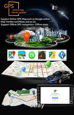 9in Single Din Car Stereo Touch Screen MP5 Player GPS Wifi USB Radio Android Cam