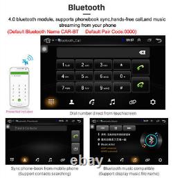9in Single Din Car Stereo Touch Screen MP5 Player GPS Wifi USB Radio Android Cam