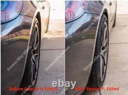 Alloy Wheel Spacers 15mm For Ford B Max Escort Black Hub Centric 4x108 63.4 x 4