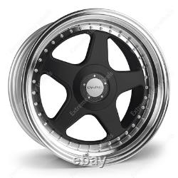 Alloy Wheels 16 F5 For Ford B Max Cortina Courier Ecosport 4x108 Black