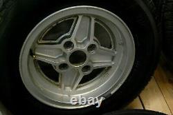 Alloy Wheels Alloys Set For Ford Escort Capri Rs2000 Laser 3.0s H-81eb-aa 13 6j