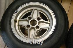 Alloy Wheels Alloys Set For Ford Escort Capri Rs2000 Laser 3.0s H-81eb-aa 13 6j