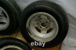 Alloy Wheels Alloys Set For Ford Escort Capri Rs2000 Laser 3.0s H-81eb-aa 13 6j