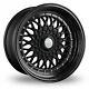 Alloy Wheels X 4 15 Black Rs Stag Fit Ford B Max Escort Focus Puma Sierra 4x108