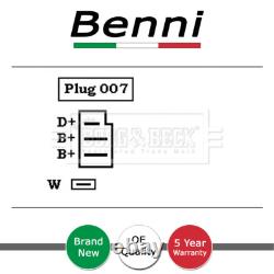 Alternator Benni Fits Ford Escort Granada Orion Austin Mini MG Metro