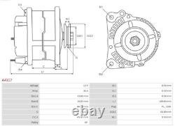 Alternator For Ford Capri Cortina Cortina, Cortina I / Escort As-pl A4117