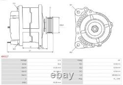 Alternator Generator A4117 As-pl I