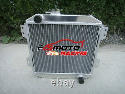 Alu Radiador For Ford Escort 1600 Capri MK2/MK3 GECP Cortina OHV 1.3/1.6/2.0L MT