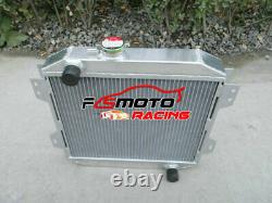 Alu Radiador For Ford Escort 1600 Capri MK2/MK3 GECP Cortina OHV 1.3/1.6/2.0L MT