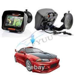 Auto 4.3 LCD Screen GPS Navigation Bluetooth 256MB 8GB European Map Waterproof