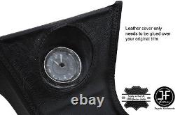 Black Stitch Centre Console Covers Leather Fits Ford Cortina Mk1 Mk2 1600e Gt