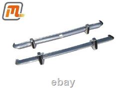 Bumper Set Front and Rear 2 Piece Stainless Steel Ford Cortina MK2 66-70
