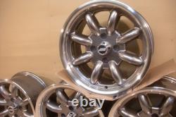Capri Escort Cortina Ford 7x15 Deep Dish Alloy Wheel Set Jbw Minilight Style