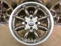 Capri Escort Cortina Ford 7x15 Deep Dish Alloy Wheel Set Jbw Minilight Style