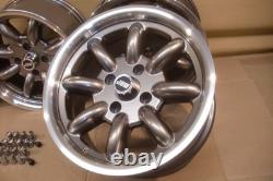 Capri Escort Cortina Ford 7x15 Deep Dish Alloy Wheel Set Jbw Minilight Style