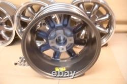 Capri Escort Cortina Ford 7x15 Deep Dish Alloy Wheel Set Jbw Minilight Style