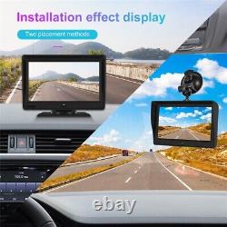 Car Dash Cam DVR Recorder Camera Stereo GPS Navigation Player Monitor Wireless
