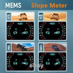 Car HUD Head Up Display Digital GPS Smart Speedometer Alarm OBD Slope Meter
