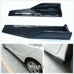 Carbon Fiber Color Car Side Skirt Rocker Splitter Canard Diffuser Winglet Wing