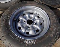 Classic Ford 13 Steel Wheels x5 (Escort, Capri, Cortina, Anglia) 5j & 5.5j