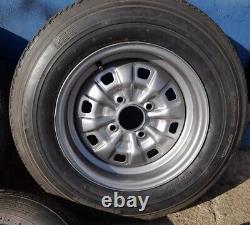 Classic Ford 13 Steel Wheels x5 (Escort, Capri, Cortina, Anglia) 5j & 5.5j