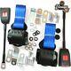 Classic Ford Front Pair Fully Automatic Inertia Blue Seat Belt Kits E Approved