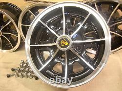 Cortina Capri Escort Ford D1 5.5x13 Alloy Wheel Set Jbw D1 13x5.5 5 1/2 X 13